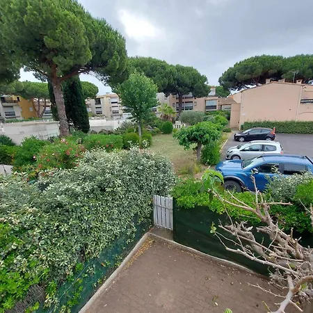 Lumineux Avec Piscine, Parking Et Loggia Au Grau D'agde - Fr-1-423-310 * Le Grau-d'Agde
